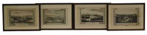 After Hogg. A General View of the City Castle of Edinburgh the Capital of Scotland, black and...