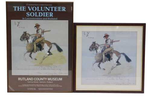 After Snaffles. The Volunteer Soldier in Leicestershire and Rutland, Rutland County Museum...