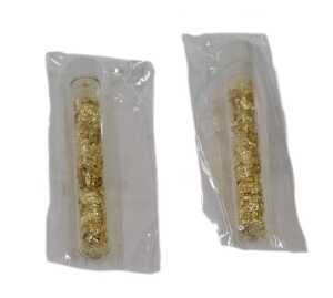 A small quantity of gold leaf.