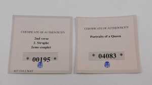 Three other gold plated commemorative coins. (3) - 3