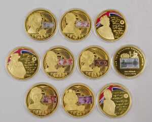 Various medallion coins, Queen Elizabeth II denomination coins, to include one hundred pound... - 2