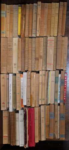 Various books, French, La Mousson La Rue Courte, other titles, various. (a quantity)