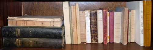 Books, French, Faust, La Congo Physique, Le Larousse Pour Tous, volumes 1 & 2, in stencilled...