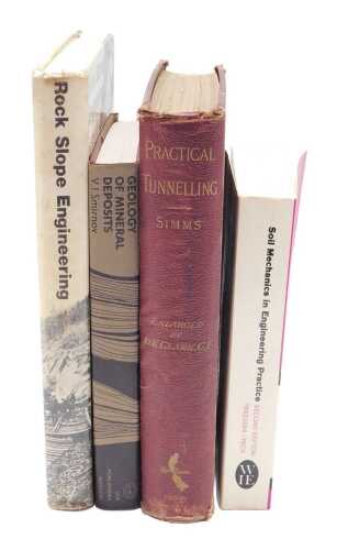 Various books, 1970s and others, Smirnov (V I) Geology of Mineral Deposits, Practical Tunnelling...