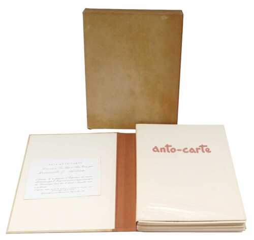 Book. Prix Anto-Carte, Turning Various Plates, in French, in slip case.