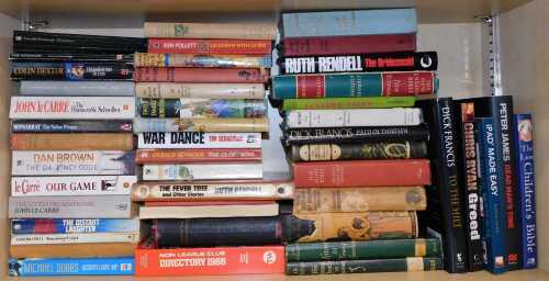 Various books, mainly hardback novels, Rendell (Ruth) The Fever Tree and Other Stories, The...
