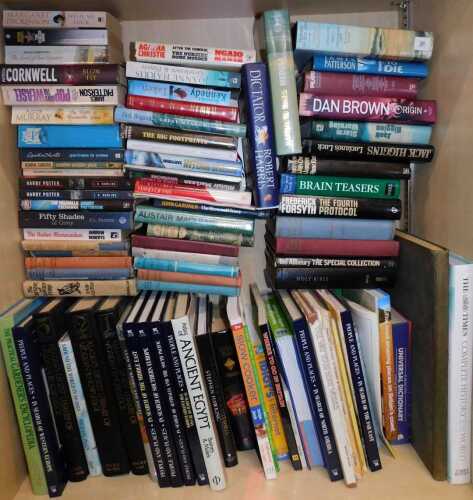 Various books, hardback fiction and non-fiction, Christie (Agatha) After The Funeral and The...