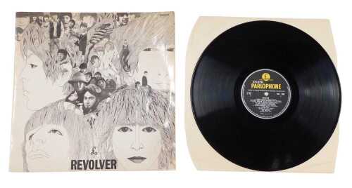 The Beatles Revolver album, 33 and 1/3rpm Parlophone.