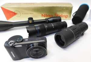 Cameras and optical related equipment, to include a Nikko Stirling telescopic sight, further... - 4