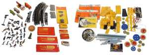 A group of toys, to include Meccano, playworn diecast vehicles to include a Qualitoys by Corgi...
