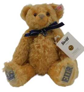 A Steiff Diamond Jubilee growler Teddy bear, 28cm high, boxed.