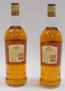 Two bottles of Bell's Finest Old Scotch whisky, 1 litre. - 2