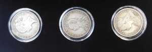 A Kensington Mint For Generations to Come Victorian half crown collection, comprising three half... - 2