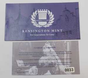 A Kensington Mint For Generations to Come Victorian half crown collection, comprising three half... - 3