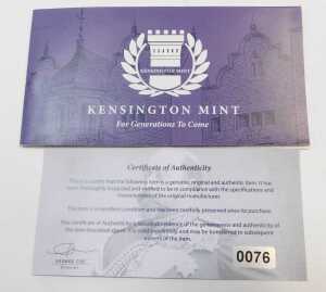 A Kensington Mint For Generations to Come King Edward VII coin collection, comprising nine coins... - 3