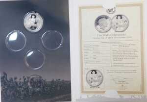 A Westminster The Queen's Beasts commemorative ingot collection, comprising ten brass and 24ct... - 4