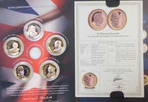 A Westminster The Queen's Beasts commemorative ingot collection, comprising ten brass and 24ct... - 5