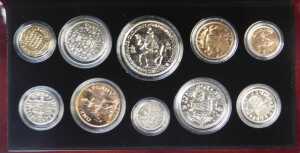 Two Kensington Mint For Generations to Come coin sets, comprising a 1935 Silver Jubilee set,... - 2