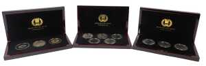 Three Kensington Mint For Generations to Come coin sets, comprising a Queen Elizabeth II Jubilee...