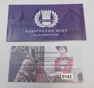 Three Kensington Mint For Generations to Come coin sets, comprising a Queen Elizabeth II Jubilee... - 6