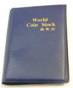 A World Coin stock album, containing forty seven Elizabeth II fifty pence coins, to include... - 3