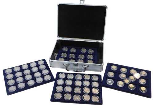 Queen Elizabeth II coinage, comprising fifty two fifty pence coins, to include Peter Rabbit and...