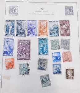 A Strand stamp album containing world stamps, to include European countries, Australia, etc.,... - 3