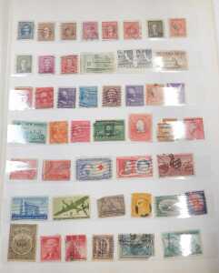 A Strand stamp album containing world stamps, to include European countries, Australia, etc.,... - 5