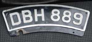 A 1936 Argson Electric three wheeled invalid carriage, registration DBH 889, in black trim with... - 9