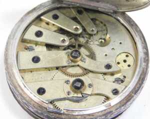 Two fob watches, comprising one with a white enamel Roman numeric dial and picked out in gilt,... - 5