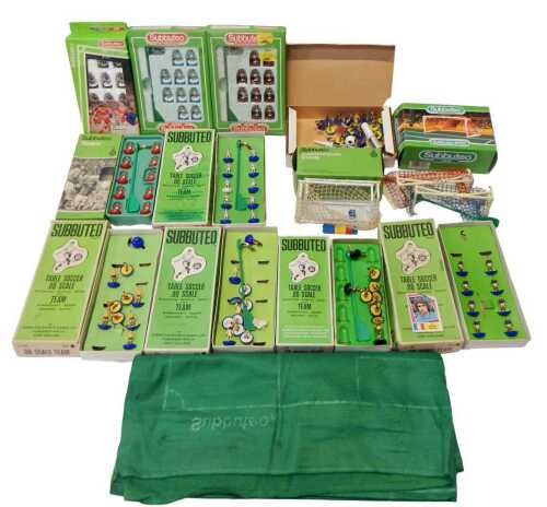 Subbuteo, to include players, 641 Manchester United, 652 Coventry City, 727 Newcastle United,...