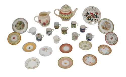 A group of ceramics, to include an Emma Bridgewater for NGS Gardens Open Charity teapot, various...
