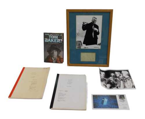 Doctor Who interest. To include a photograph of William Hartnell, bearing his signature below,...