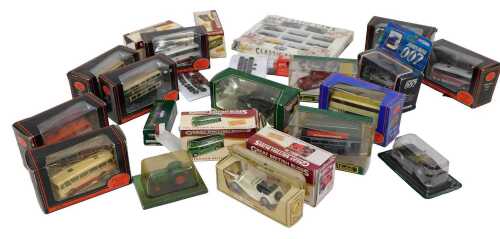 Diecast vehicles, to include Exclusive First Editions, Corgi James Bond 007 Aston Martin V12...