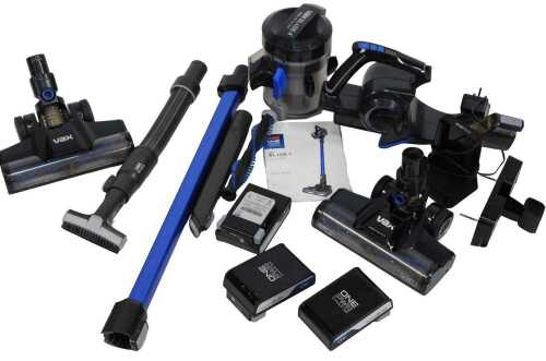 A Vax Blade 4 cordless vacuum cleaner, with attachments, charger, etc.