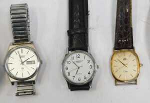 A quantity of gentleman's fashion watches, to include Timex quartz, Calibri, Constant, Ormont,... - 4