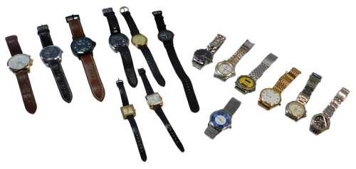 Various dress watches, to include Skmei, Accurist, Earnshaw, Avi-8, etc. (a quantity)