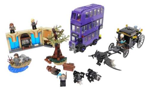 Lego Harry Potter and Fantastic Beasts sets, including 75966 Harry Potter's Room of Requirement,...