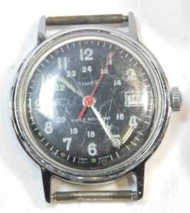A group of gentleman's wristwatches and watch heads, to include Timex, Zodiac, Sanyo, cufflinks,... - 4