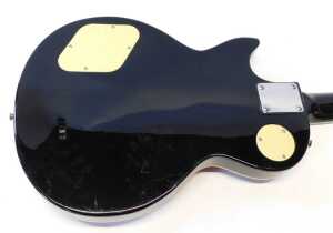 A Rockburn electric guitar, in black, with a mother of pearl inlaid finger board, 103cm high. - 5