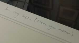 Paul Horton (b.1958). In My Life (I Love You More), artist signed and titled limited edition... - 5