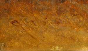 19thC School (possibly Joseph Horlor). Fisherman on a shore, oil on canvas, indistinctly signed,... - 3