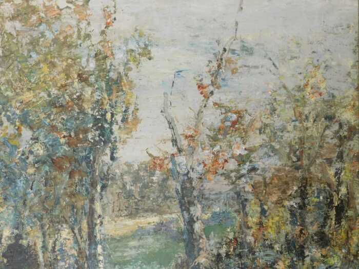 Nairne Tate (20thC). In Skeffington Wood, Hunting with the Cottesmore Hounds, Autumn 1974, oil...