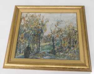 Nairne Tate (20thC). In Skeffington Wood, Hunting with the Cottesmore Hounds, Autumn 1974, oil... - 2