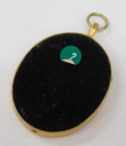 19thC English School. Portrait miniature of a gentleman, quarter profile, gouache on ivory,... - 2