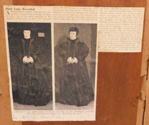 After Holbein. The Duchess of Milan, mixed media, various labels verso, Stapleton Martin, part... - 5