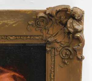 19thC School. Portrait of a bearded gentleman, oil on canvas, written verso Mr Aston Singeon... - 5