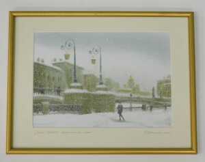 Various pictures and prints, to include after Bowls, The Cathedral Church of Peterborough, late... - 31