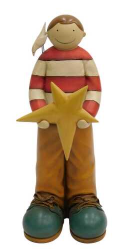 Adam Barsby (b.1969). Superstar, limited edition cold cast porcelain sculpture, 15/95, 35cm high,...