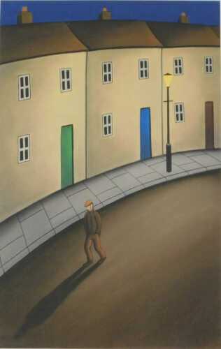 Paul Horton (b.1958). The Last Man, artist signed limited edition print, number 183/295, 49cm x...